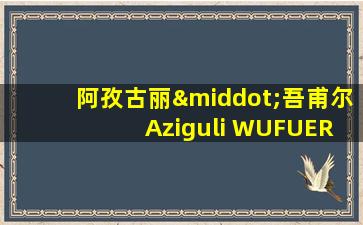 阿孜古丽·吾甫尔 Aziguli WUFUER联系方式